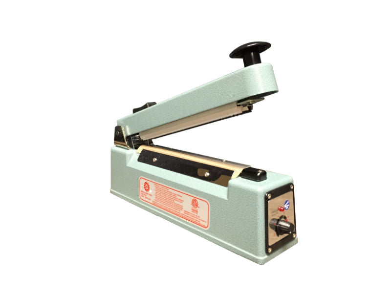 KF-200Hrnd: 8" KF-Series Hand Sealer w/ Round Seal Width, Blue