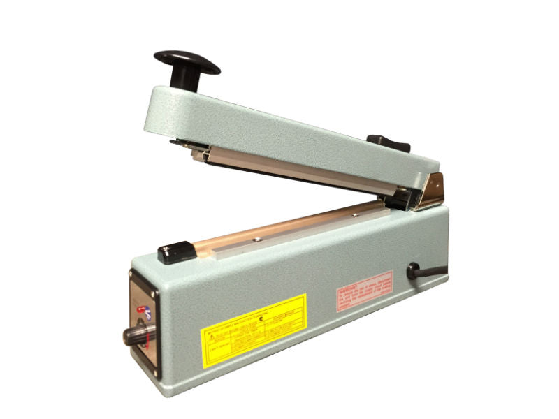 KF-200Hrnd: 8" KF-Series Hand Sealer w/ Round Seal Width, Blue
