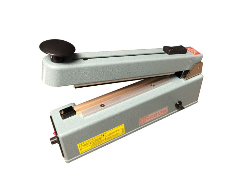 KF-200Hrnd: 8" KF-Series Hand Sealer w/ Round Seal Width, Blue