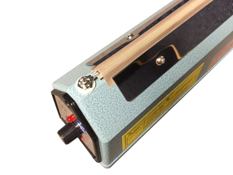 KF-200Hrnd: 8" KF-Series Hand Sealer w/ Round Seal Width, Blue