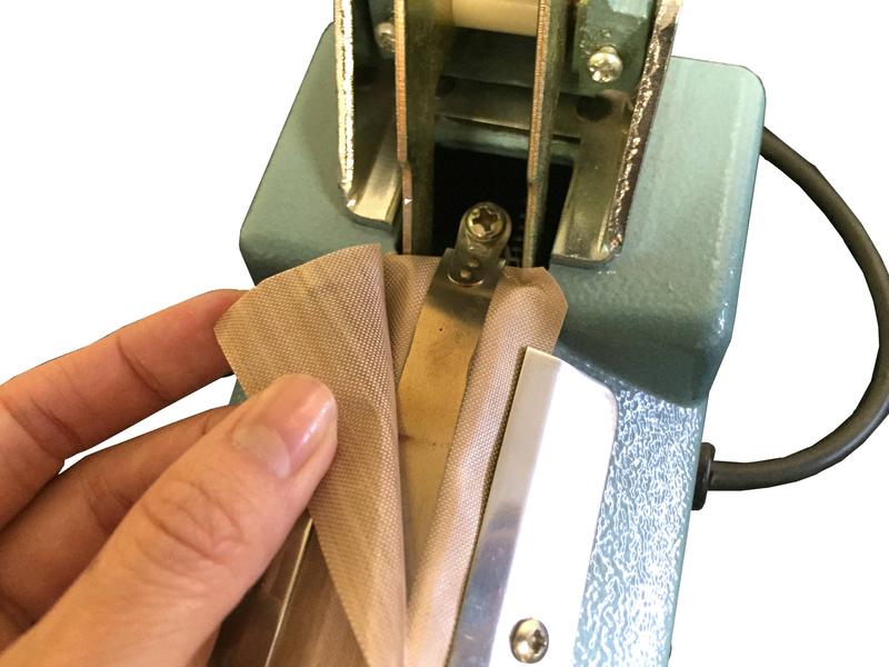 PCS-200-8" Hand Impulse Heat Sealing Sealer Machine Poly Element Plastic Sealer