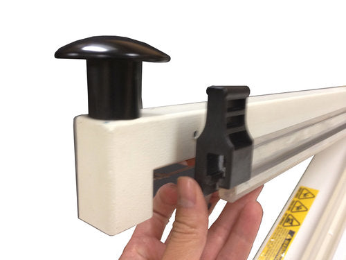 W-750IC-W-Series: 30" W-Series I-Bar Sealer w/ Sliding Cutter w/ Film Roller w/ 2.7mm Seal Width