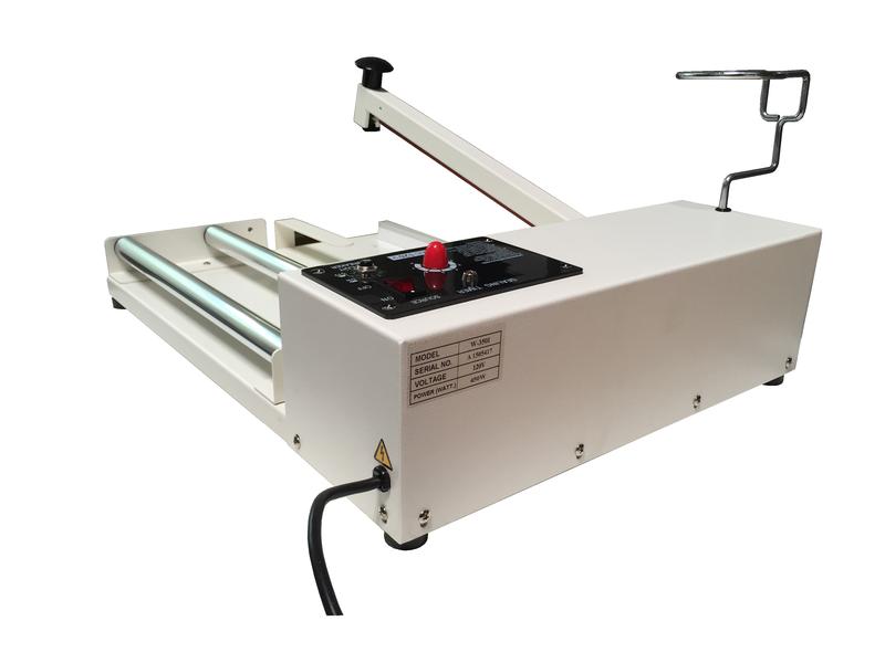W-750IC-W-Series: 30" W-Series I-Bar Sealer w/ Sliding Cutter w/ Film Roller w/ 2.7mm Seal Width