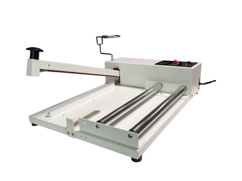 W-750IC-W-Series: 30" W-Series I-Bar Sealer w/ Sliding Cutter w/ Film Roller w/ 2.7mm Seal Width