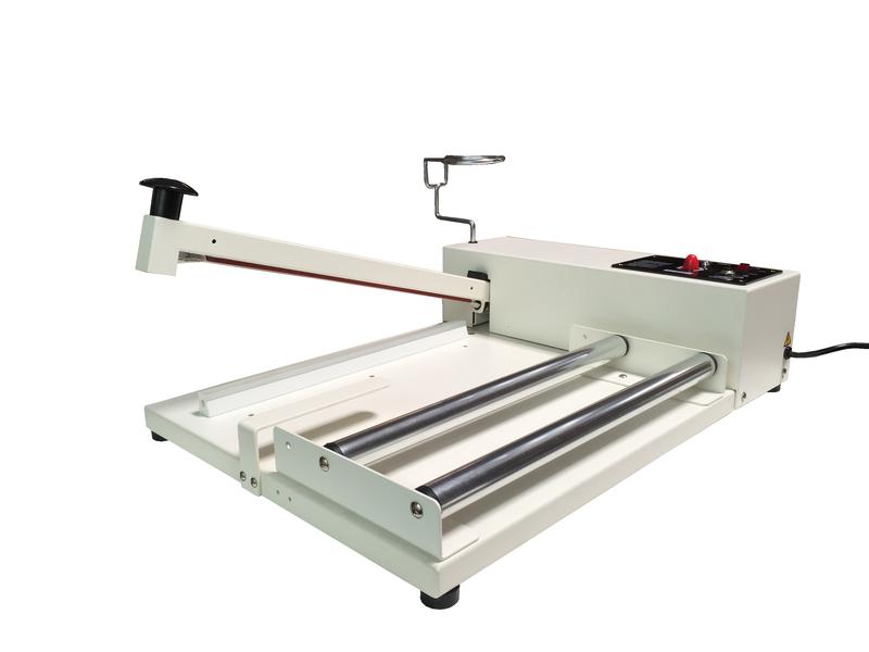 W-750IC-W-Series: 30" W-Series I-Bar Sealer w/ Sliding Cutter w/ Film Roller w/ 2.7mm Seal Width