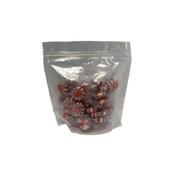 FUB1Z24-NZ: 1oz (28g) Stand Up Zip Pouches, Clear/Silver, 2,000pcs