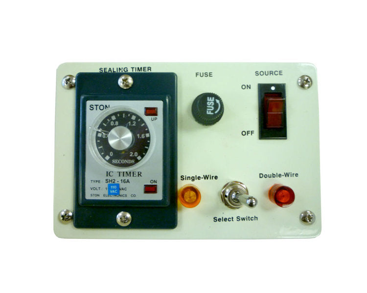 W-2510HT-10" W-Series Hand Press Double Impulse Sealer w/10mm Seal Width