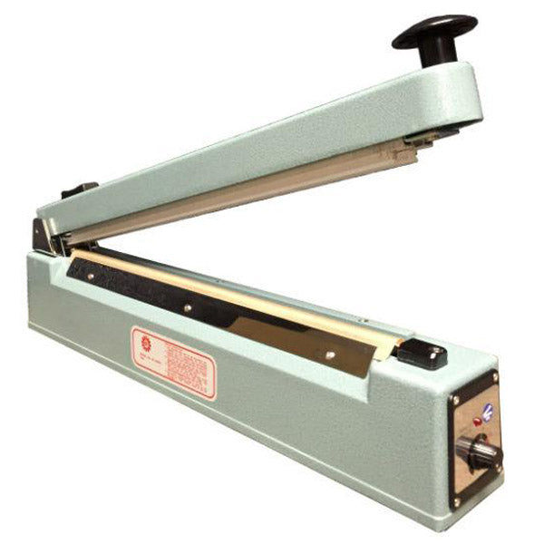 KF-405HC: 16" KF-Series Hand sealer w/ 5mm Seal Width w/ Sliding Cutter