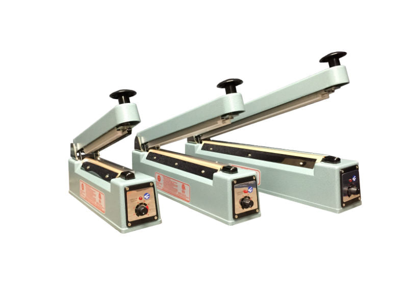 KF-405HC: 16" KF-Series Hand sealer w/ 5mm Seal Width w/ Sliding Cutter