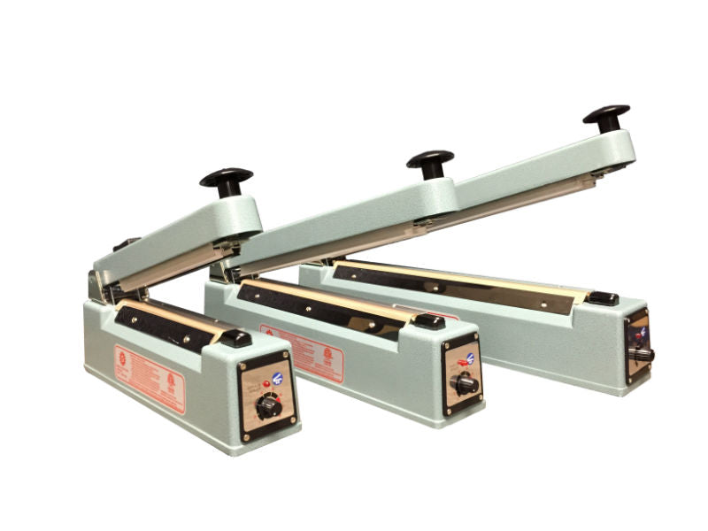 KF-405HC: 16" KF-Series Hand sealer w/ 5mm Seal Width w/ Sliding Cutter