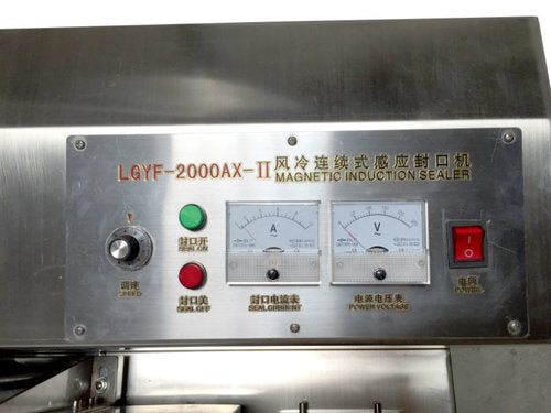 LGYF-2000AX-II-Table-Style Continuous Induction Sealing Machine(SS housing, 220V only)